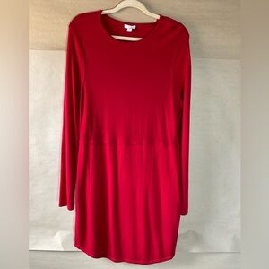 J Jill dress. Wool blend. Red. Size M.